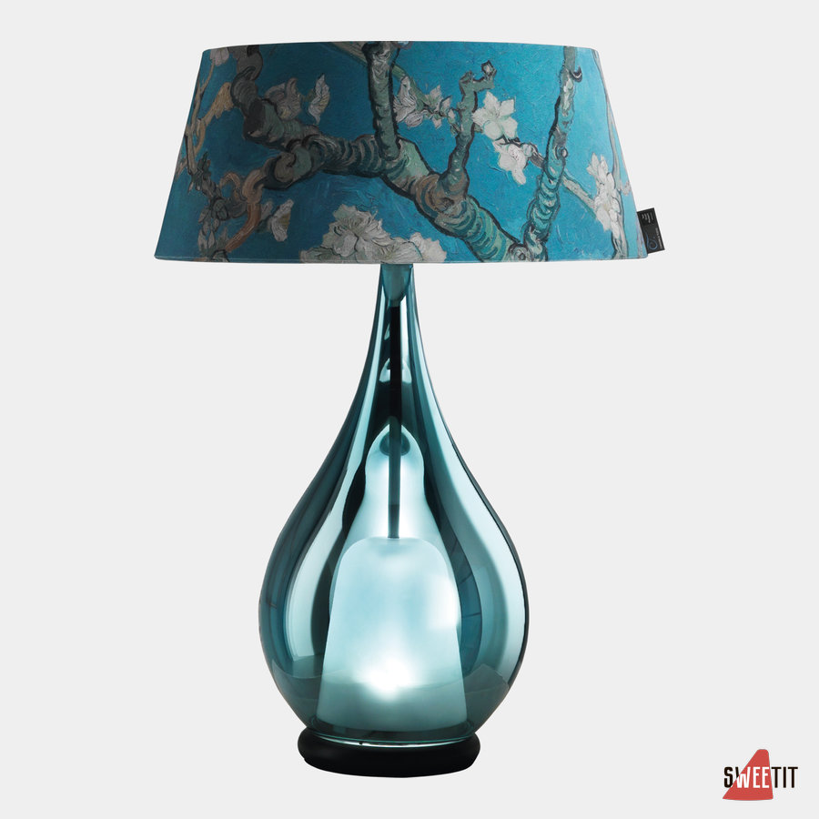 Настольная лампа Cangini e Tucci Zoe Van Gogh Museum LUXXL1520-MET/SKY-BLUE