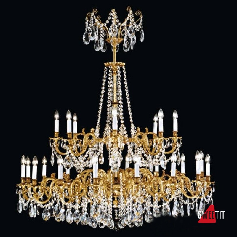 Люстра Renzo Del Ventisette "Stile" L 10703/16+8 DEC. OZ