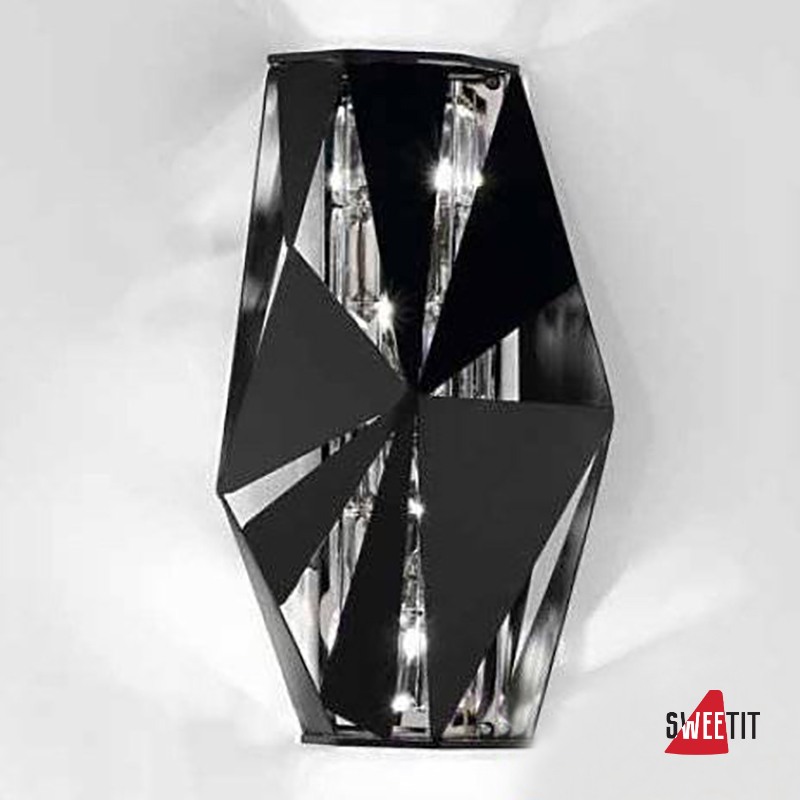 Настенный светильник IDL Crystal Rock 476/4A Black