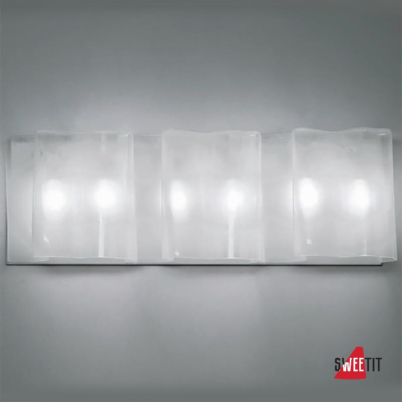 Бра ARTEMIDE Logico parete 3 in linea 0394030A