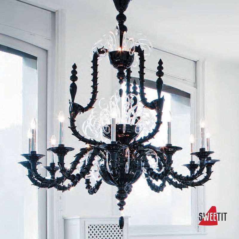 Люстра De Majo VIVALDI K12 0VIVA0K12 black