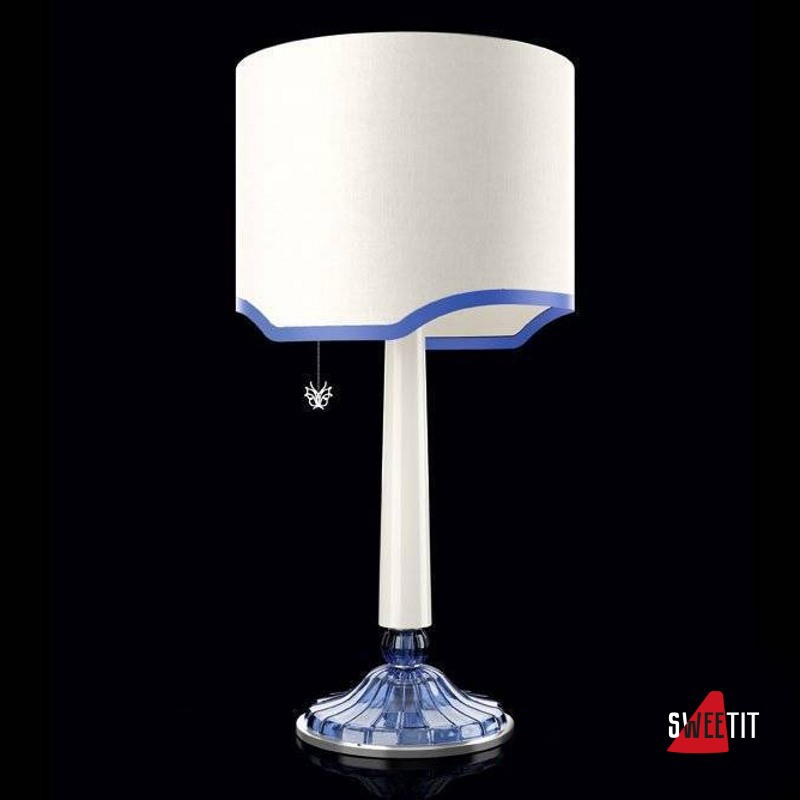 Настольная лампа Beby Group Pure 7820L02 Chrome Blue Greece 058 - azurine