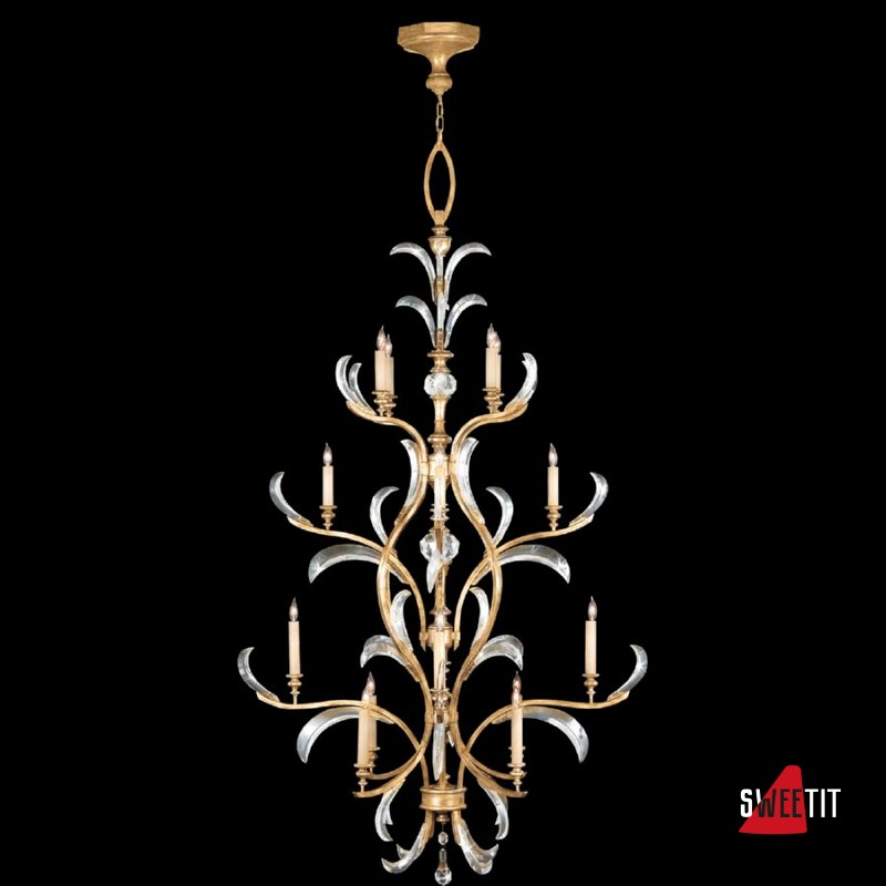 Люстра FINE ART LAMPS Beveled Arcs Gold 762940