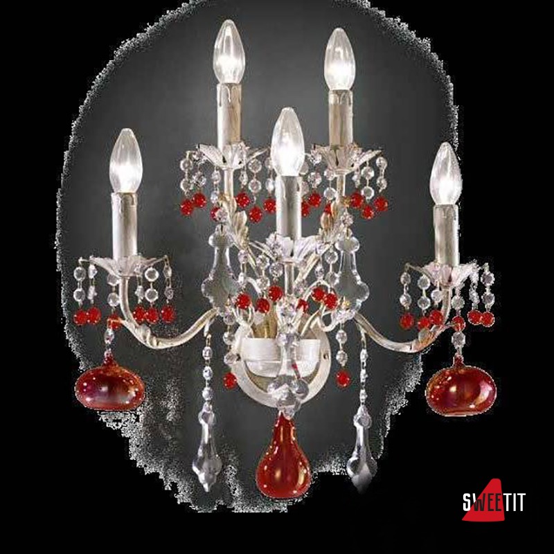 Бра Beby Group Fruit 115/5A Ivory Gold Red