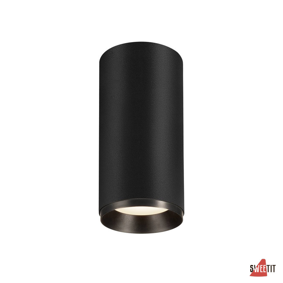 Потолочный светильник SLV Numinos black 1004618