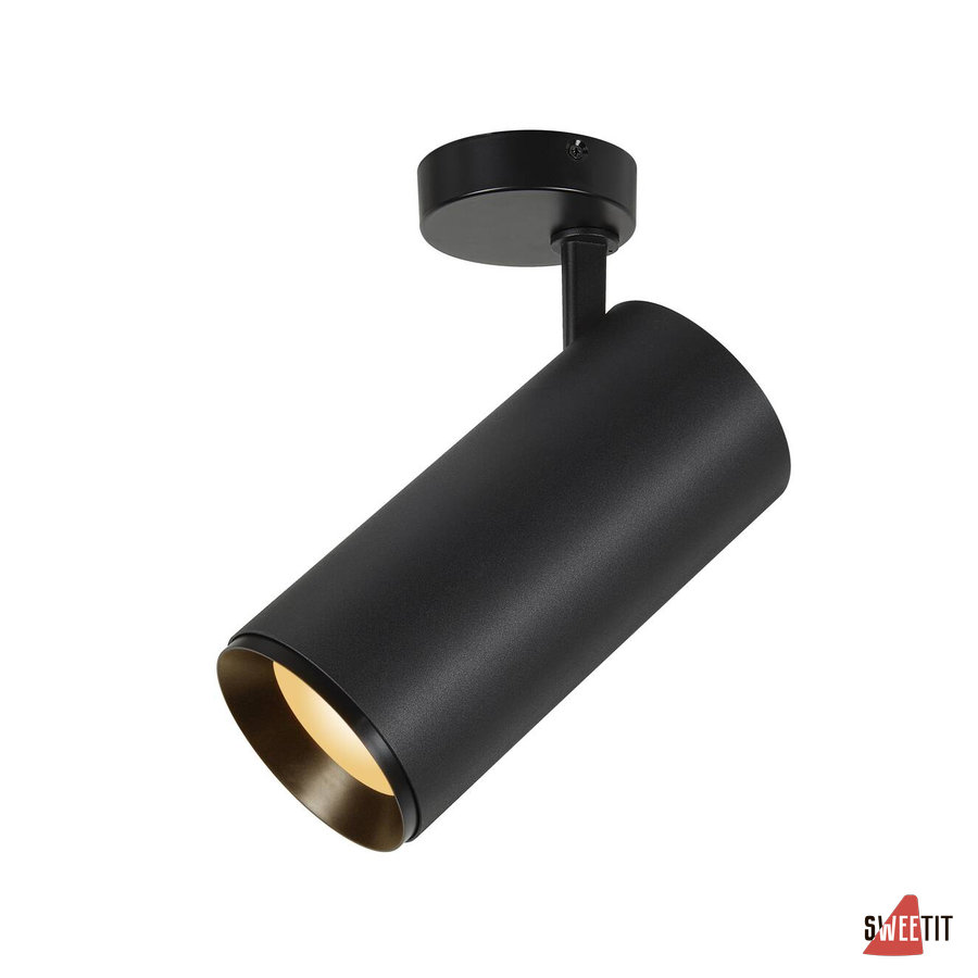 Потолочный светильник SLV Numinos black/black 1005743