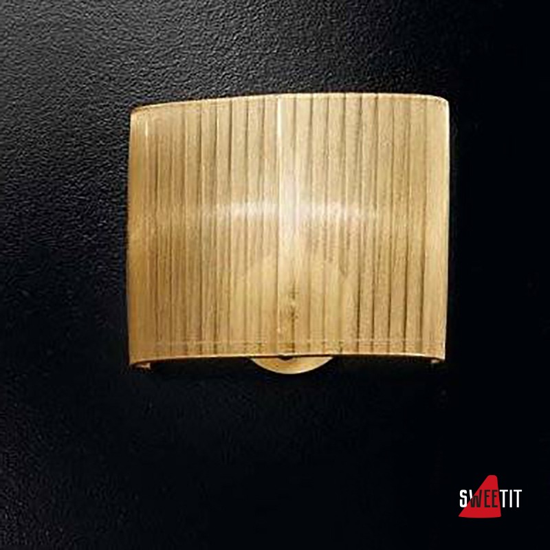 Настенный светильник IDL Fashion 9027/1AP Gold ambra
