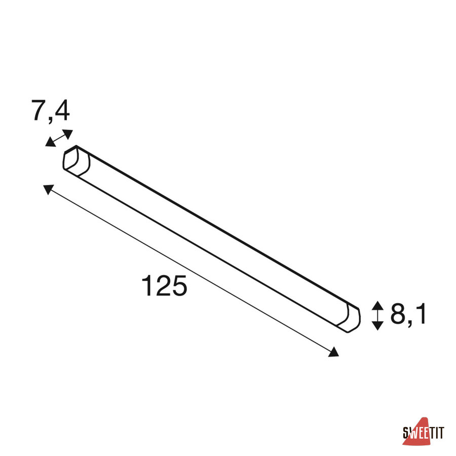 Потолочный светильник SLV Waterproof white 1009172