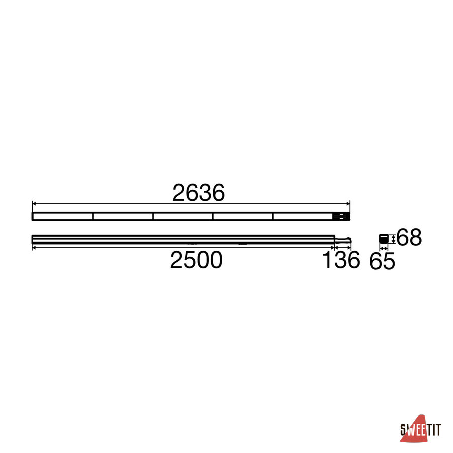 Запчасть SLV Easylight white 1009217