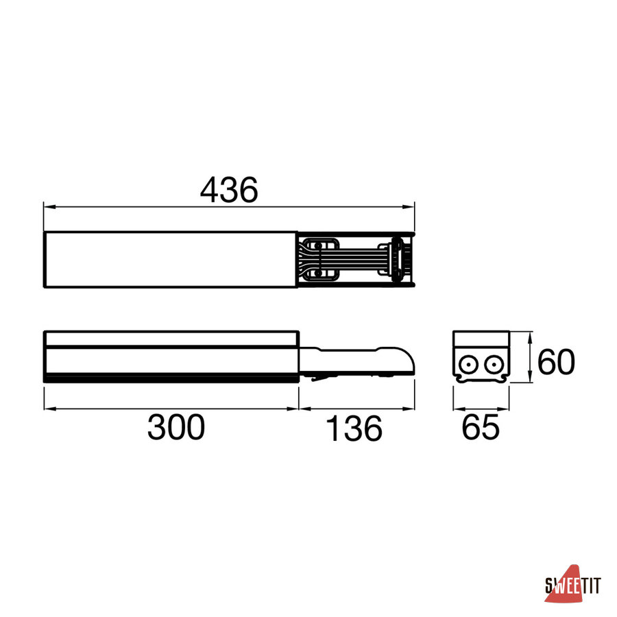 Запчасть SLV Easylight white 1009232