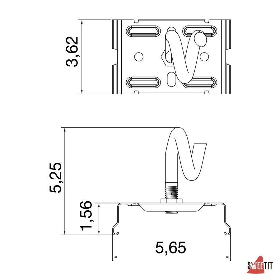 Запчасть SLV Easylight stainless steel 1009241