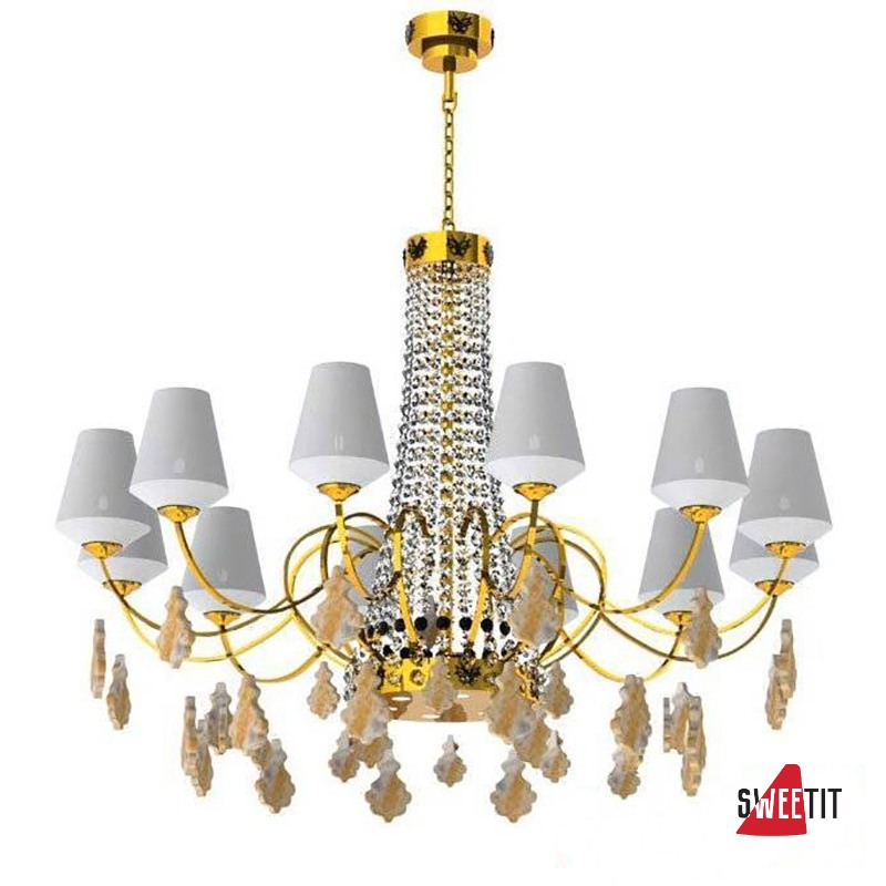 Люстра Beby Group Charming beauty 0250B05 Gold White White gold leaf