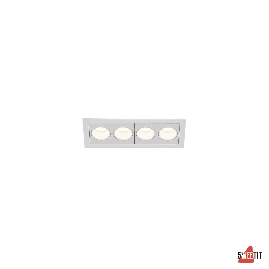 Встраиваемый светильник SLV Milandos white/white 1005410