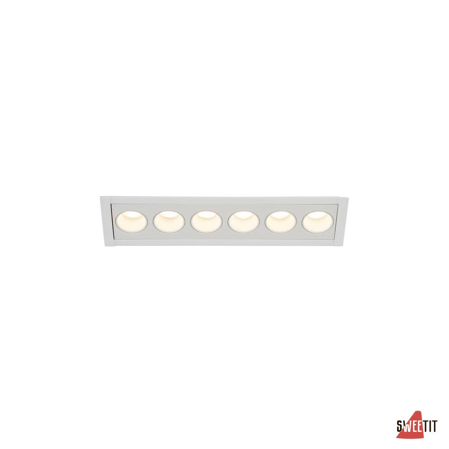 Встраиваемый светильник SLV Milandos matt white/white 1005417