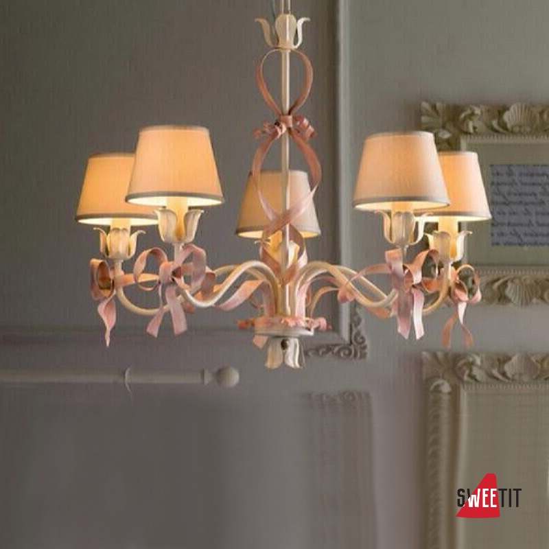 Люстра EUROLAMPART Fiocchi, 5-ти рожковая 465-05LA