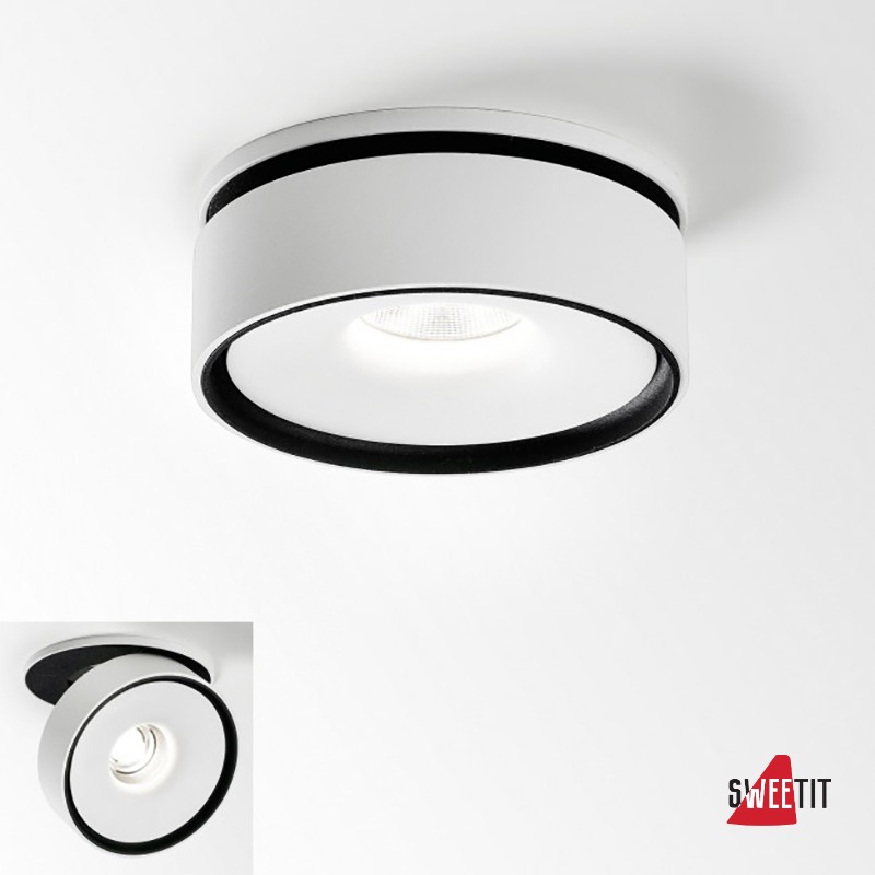 Светодиодный встраиваемый светильник Delta Light YOU-TURN 313 01 28123 W-B