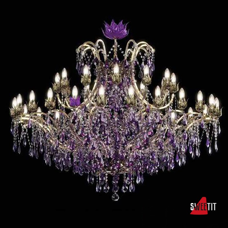 Люстра Beby Group Spiga 1810B03 Light Gold Violet
