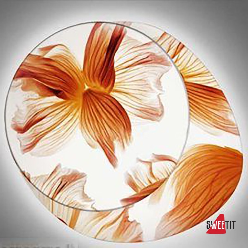 Светильник настенный FOSCARINI WAGASHI MEDIA FLUORESC. ARANCIO