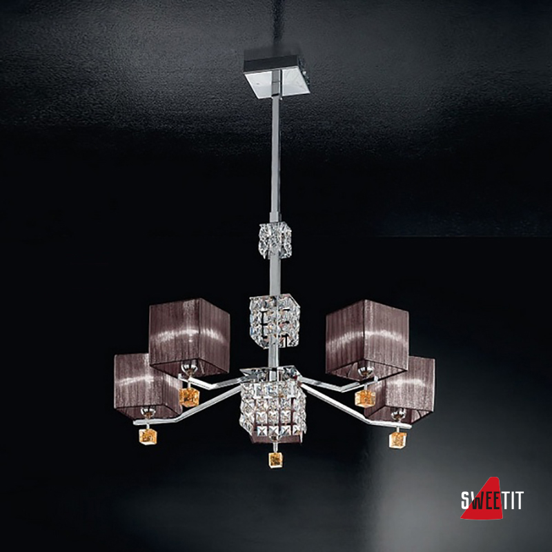 Подвесная люстра IDL Export Srl. Mary 387/5 ice
