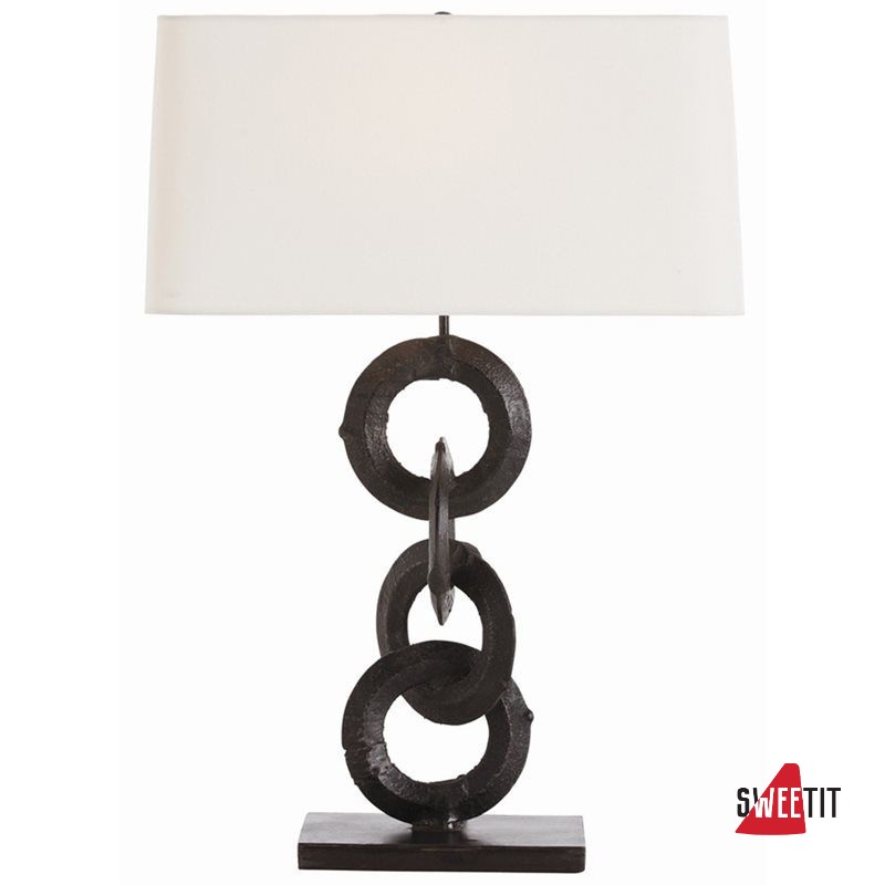 Настольная лампа Arteriors Home Barry Dixon Collecion Forged Ring Lamp DD12017-824