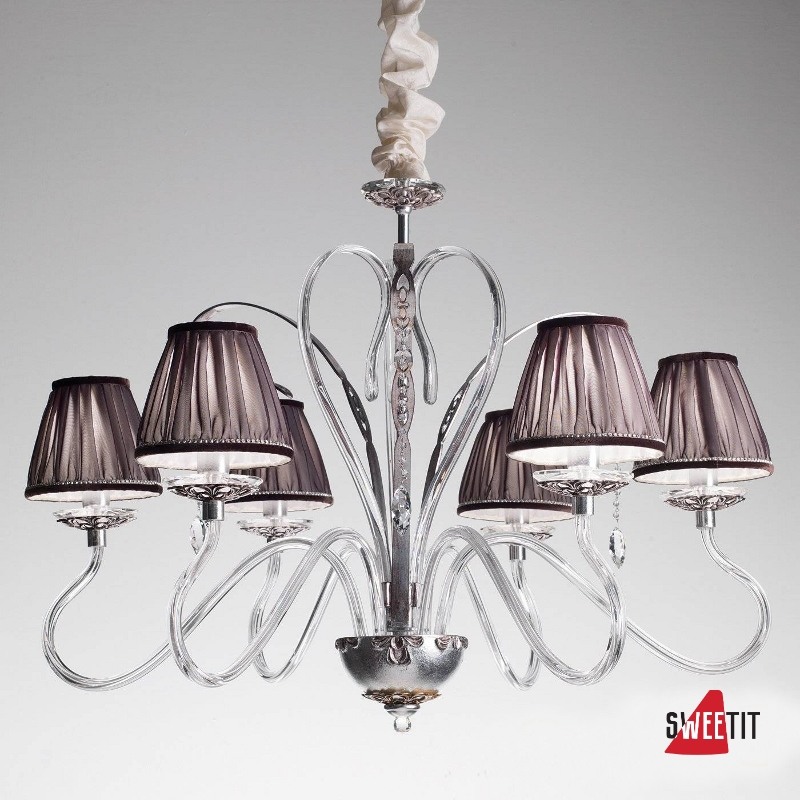 Люстра Masca Liberty 1875/6 Argento moka
