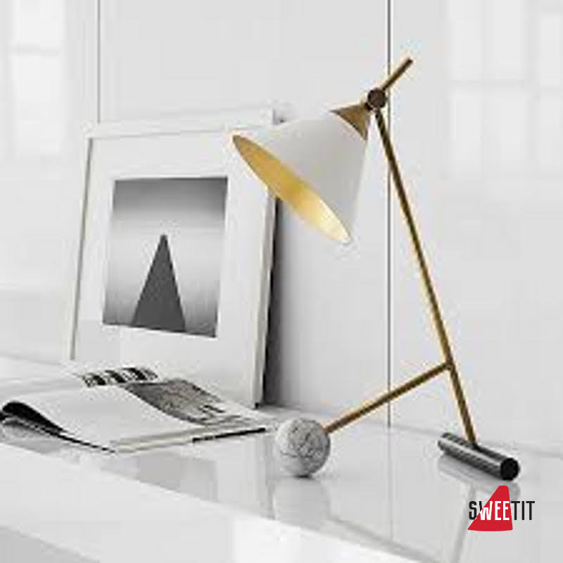Настольная лампа Visual Comfort Cleo KW 3410BZ/AB