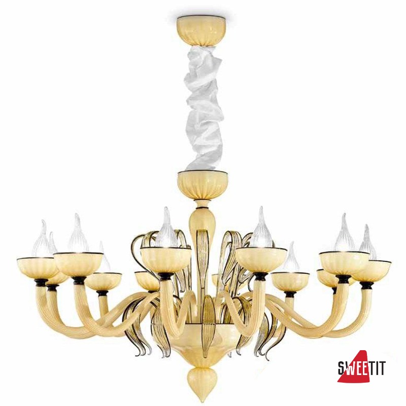 Люстра IDL Epoque 446/12 Gold Champagne