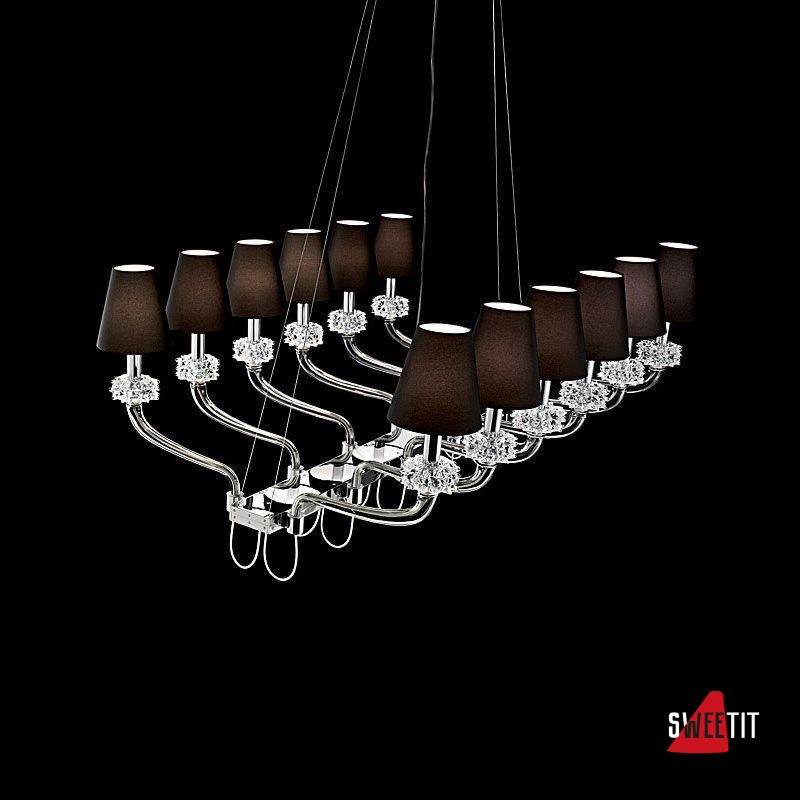 Люстра Barovier&Toso Domo Rotterdam 7118/7119/7120 Арматура CC/IC/RS/EL/CA/VI Абажур BB/NN/MM