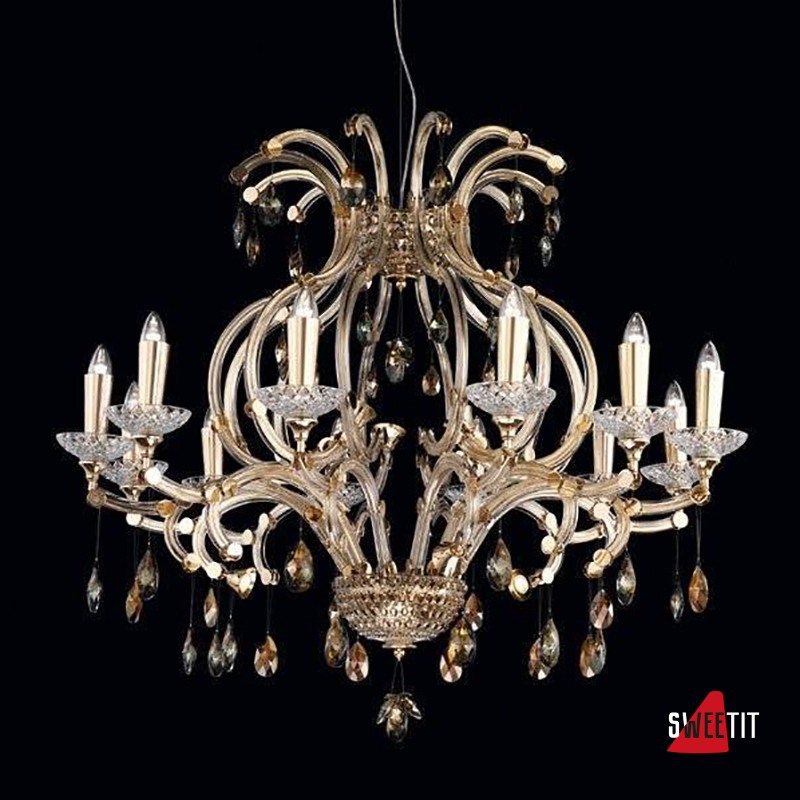 Люстра Beby Group Princess 9010B02 Light gold SW Golden Teak