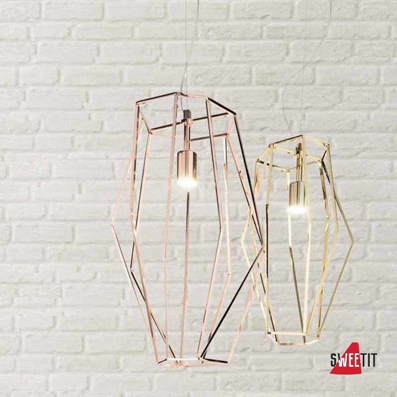 Подвесной светильник IDL Metal Rock 571/1SP light gold