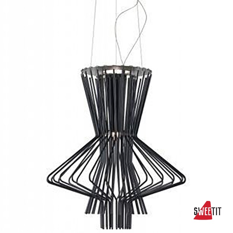 Подвесной светильник FOSCARINI ALLEGRETTO RITMICO SOSP.NERO H.CM.500