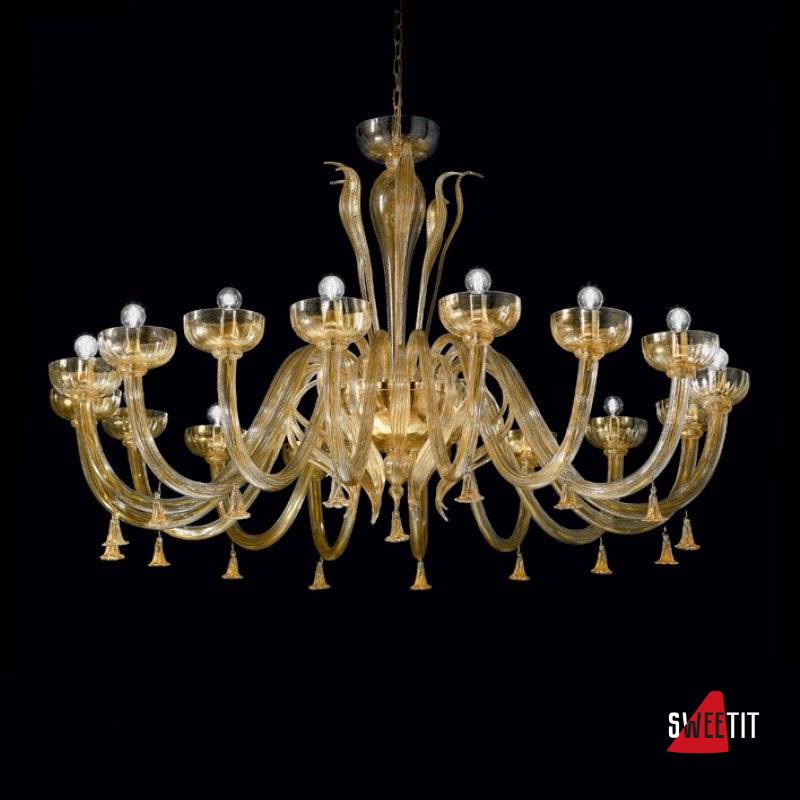 Люстра Sylcom Foscari 1521/16 D ORO