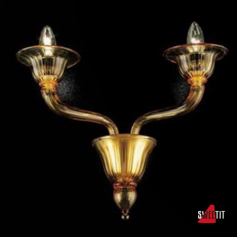 Бра Vintage EFESO AP 2L AMBRA-ORO