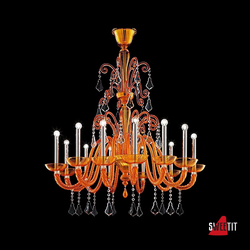 Люстра Barovier&Toso Izmir 5555/08/5555/12/5555/18/5555/24 VL/AL/GL/NN/RR/CC