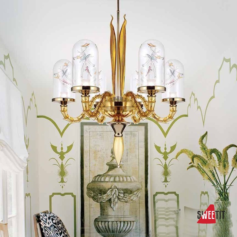 Люстра La Murrina Jardin de Verre S6 2L-BB