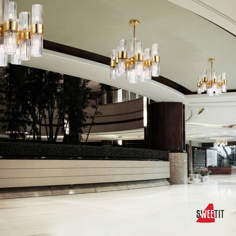 Потолочная люстра StilLux Contemporary Tube 20654/16+1-T