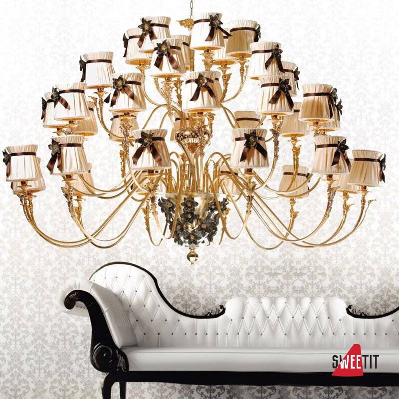 Люстра Il Paralume MARINA 5524 1850/CH36/ORO24K/NR
