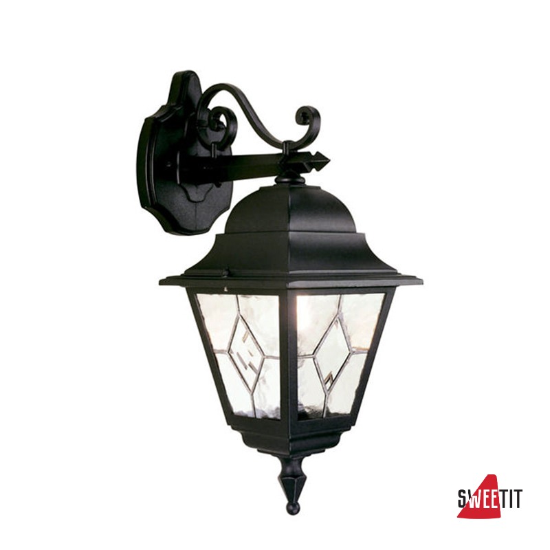 Уличный настенный светильник Elstead Lighting Norfolk NR2 BLK