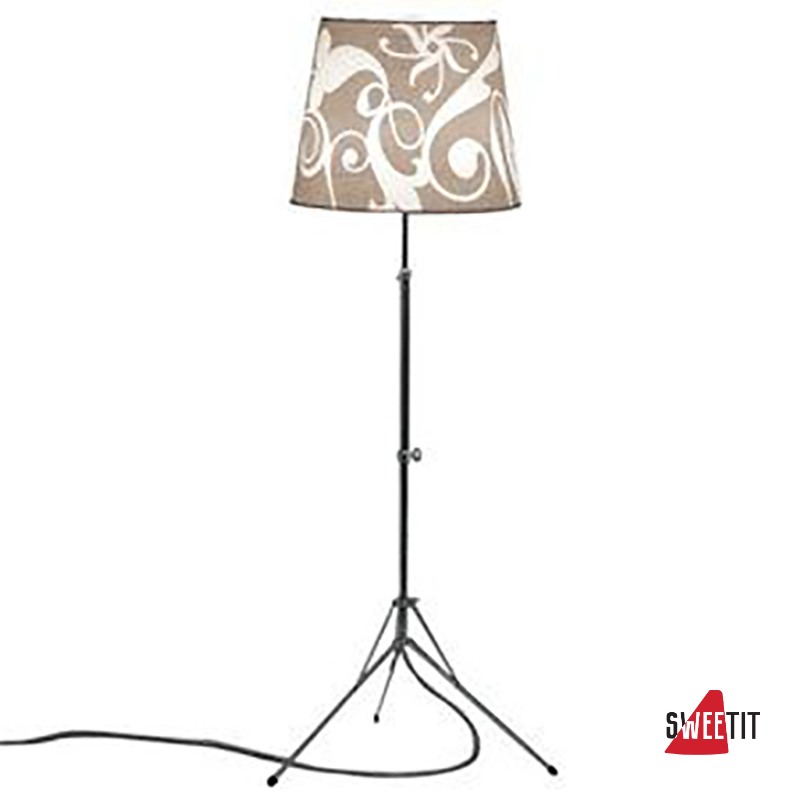 Торшер Pallucco Baby Gilda Ornamet Bianco Stampato Beige