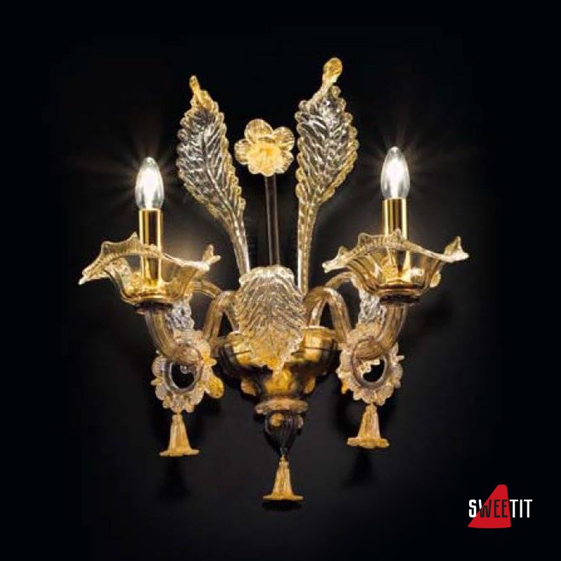 Бра Sylcom Giustinian 1377/A2 D FU.ORO