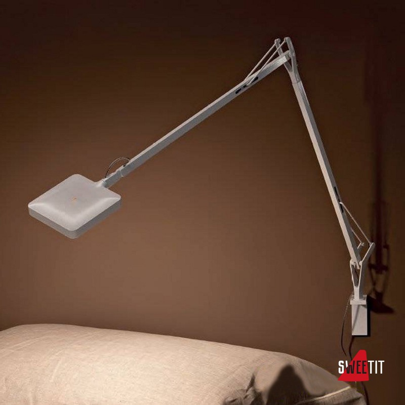 Настенный светильник Flos Kelvin LED Wall support Shiny white F3302009