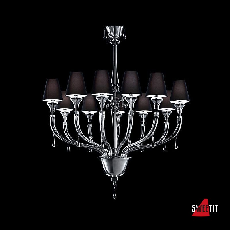 Люстра Barovier&Toso Maine 5586/07/5586/09/5586/11/5586/14/5586/15/5586/27 Арматура CC/EL/IC/AQ Абажур BB