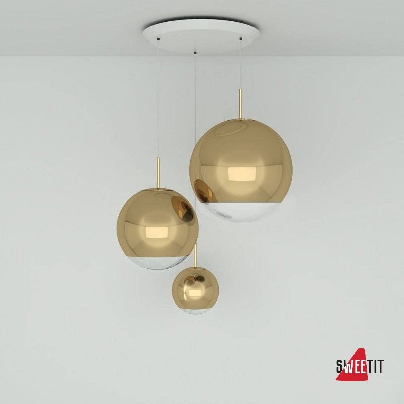 Подвесной светильник Tom Dixon Mirror ball MBPS02G-PEUM1