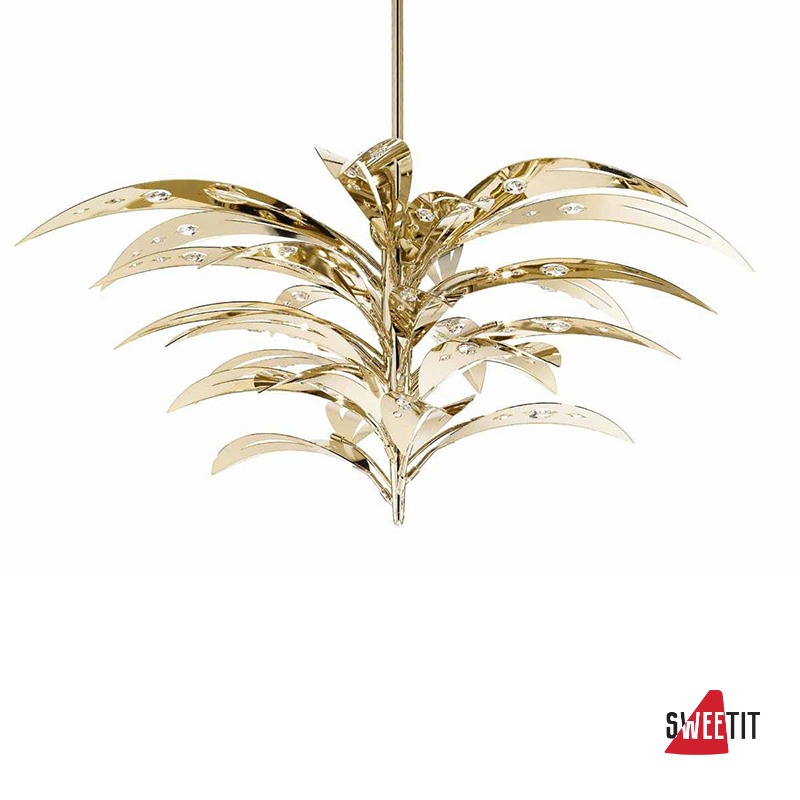 Люстра IDL Crystal Palm 470/18 Gold