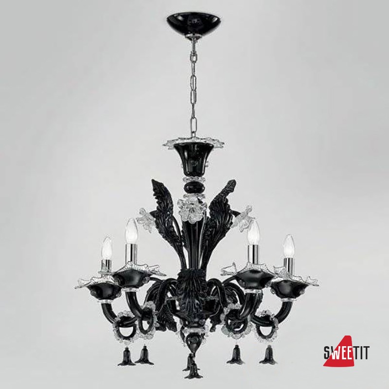 Люстра Sylcom Giustinian 1377/5 MINI NE.CR