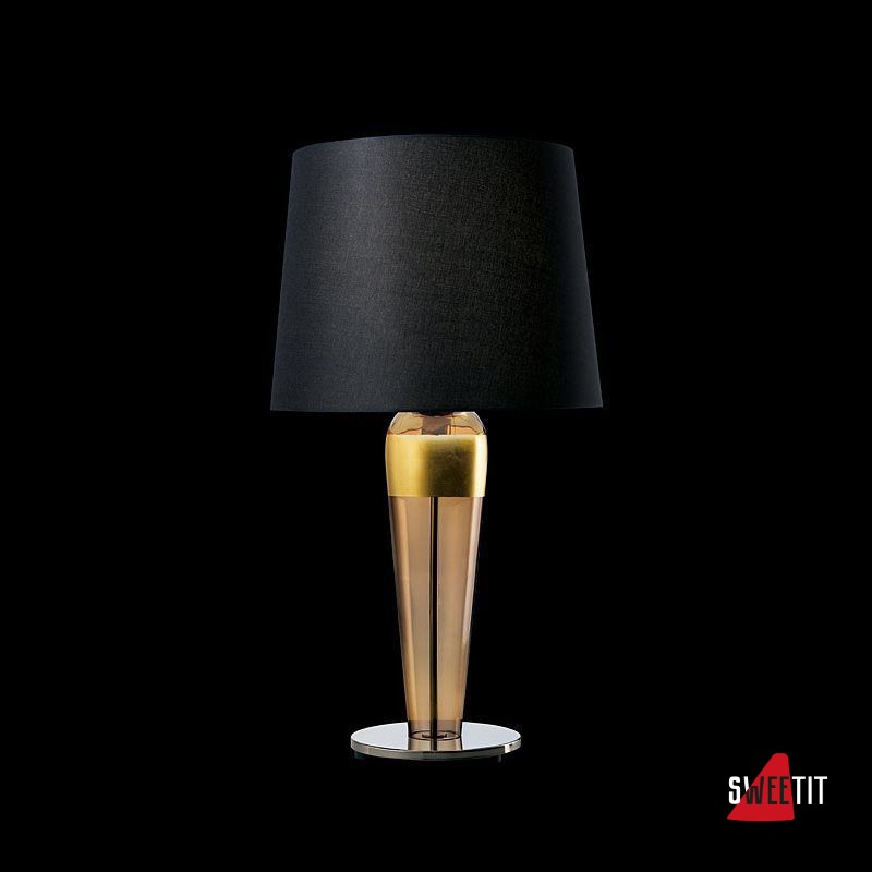 Настольная лампа Barovier&Toso Sara 5574 Арматура CC/VA/BW/IC/VI Абажур NN/BB
