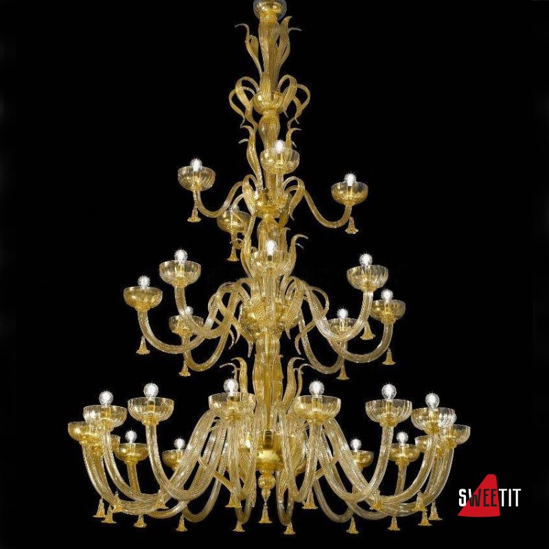 Люстра Sylcom Foscari 1522/16+8+4 D ORO