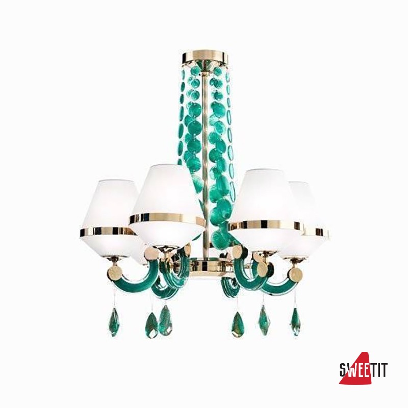 Люстра Beby Group Euphoria 0640B01 Light gold 024 Emerald Gold Leaf