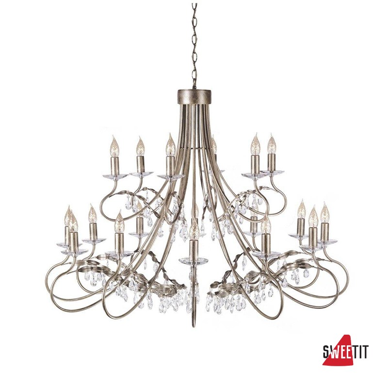 Люстра Elstead Lighting Christina CRT18 SIL/GOLD