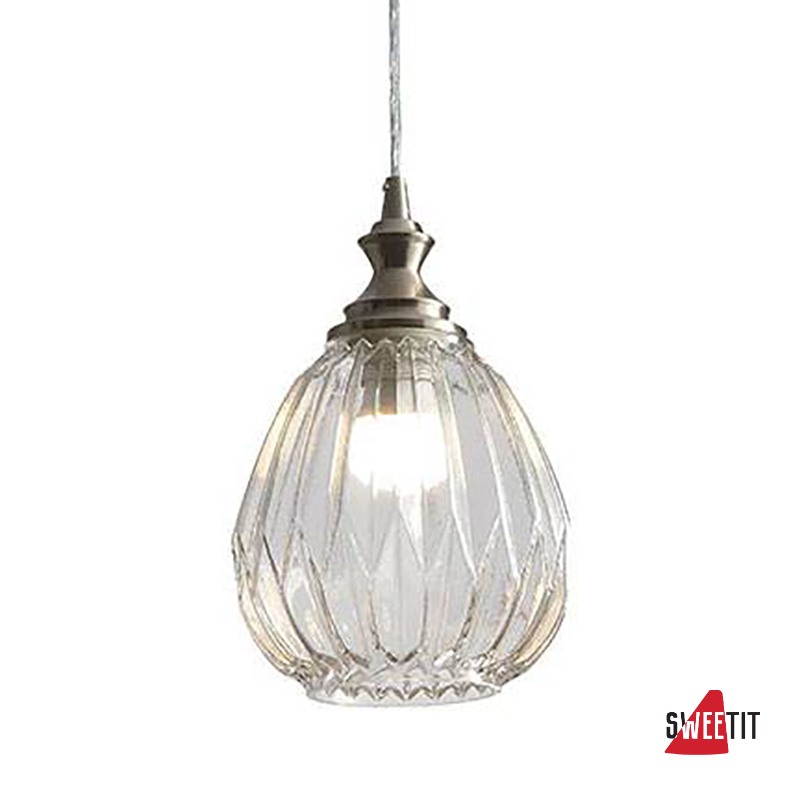 Подвесной светильник Newport Deva 6142/S nickel + clear